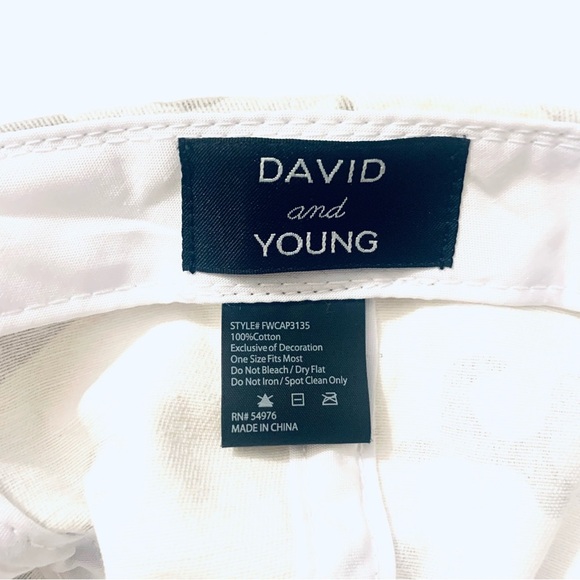 DAVID AND YOUNG Women’s Camouflage Cap, white - Picture 2 of 2